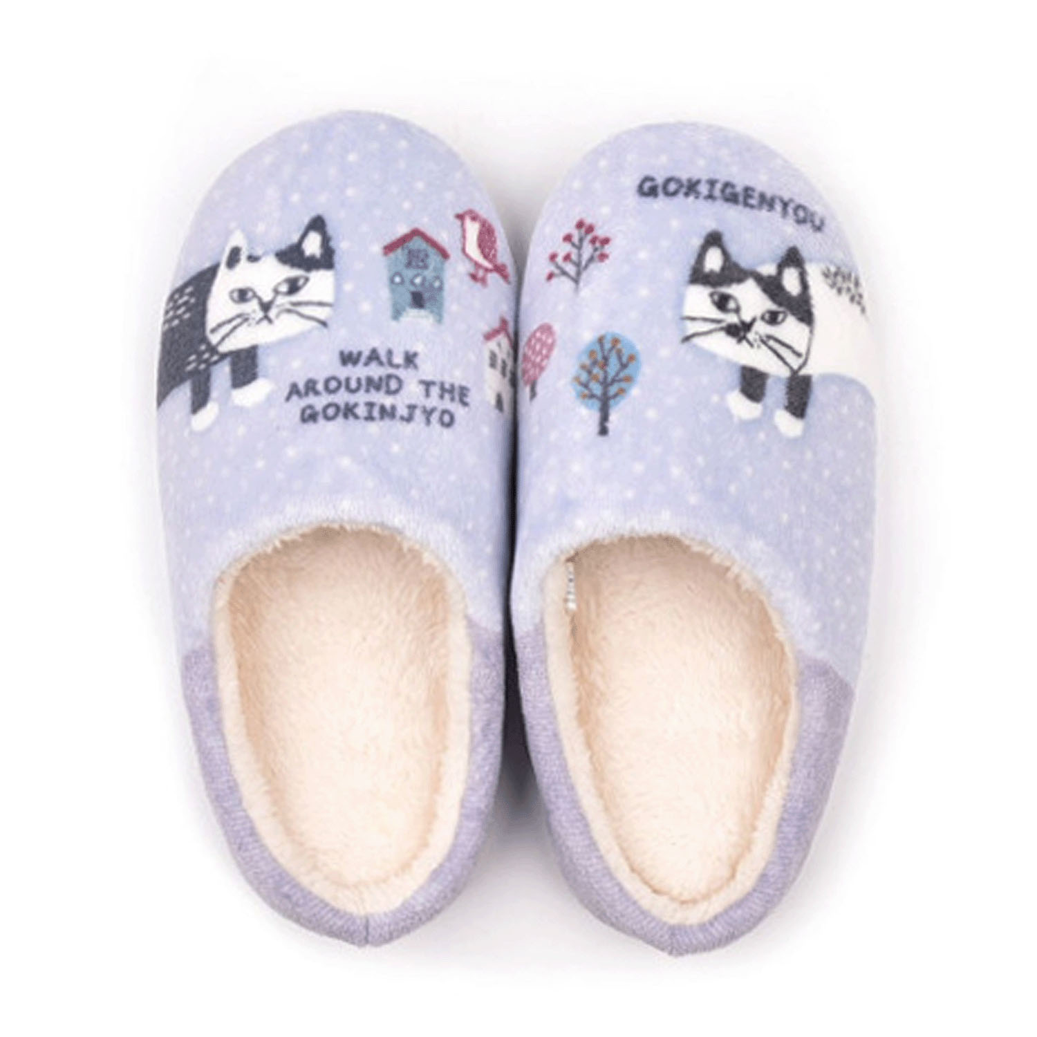 モケモケットサンゴマイヤー ルームシューズ マチルダさん - 画像7