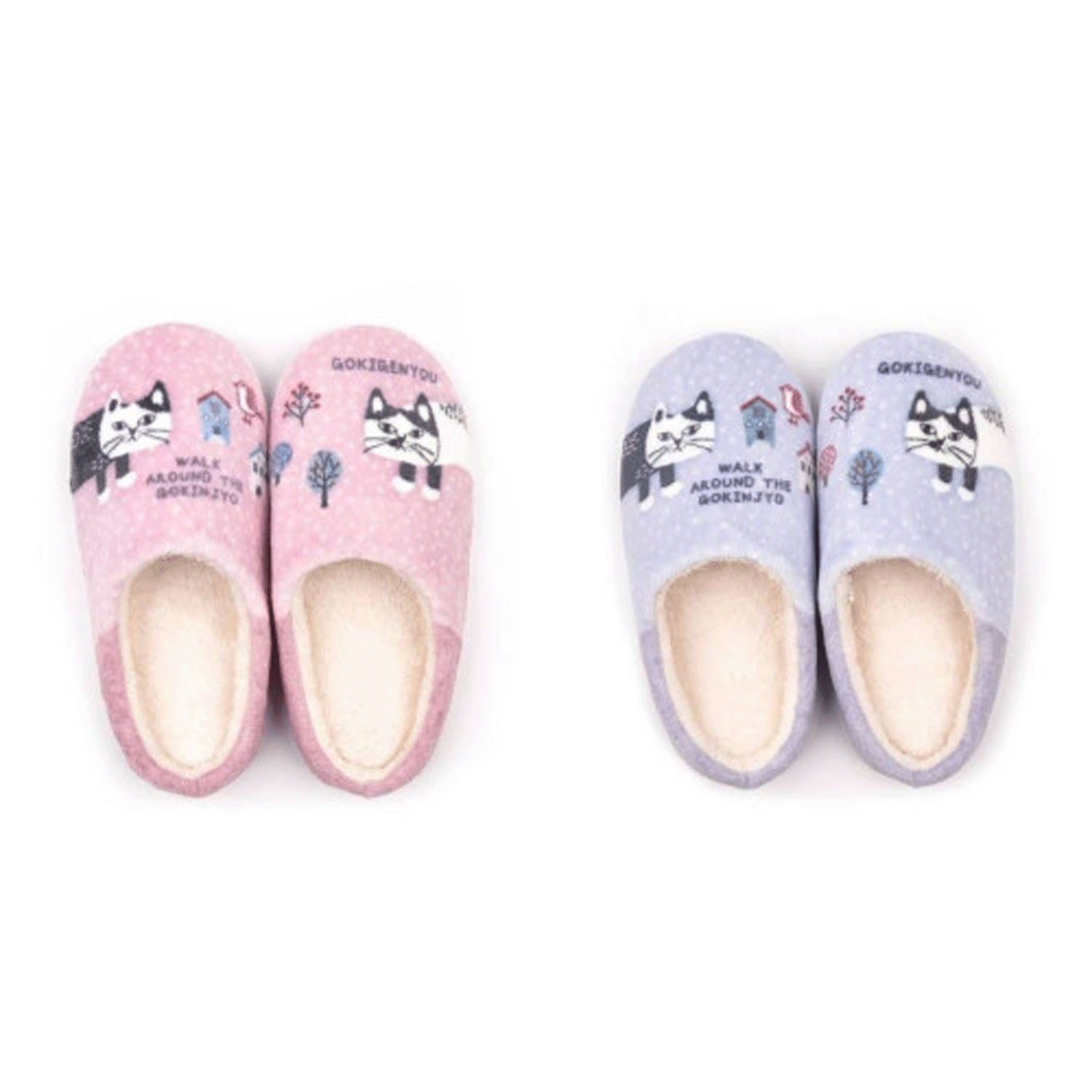 モケモケットサンゴマイヤー ルームシューズ マチルダさん - 画像1