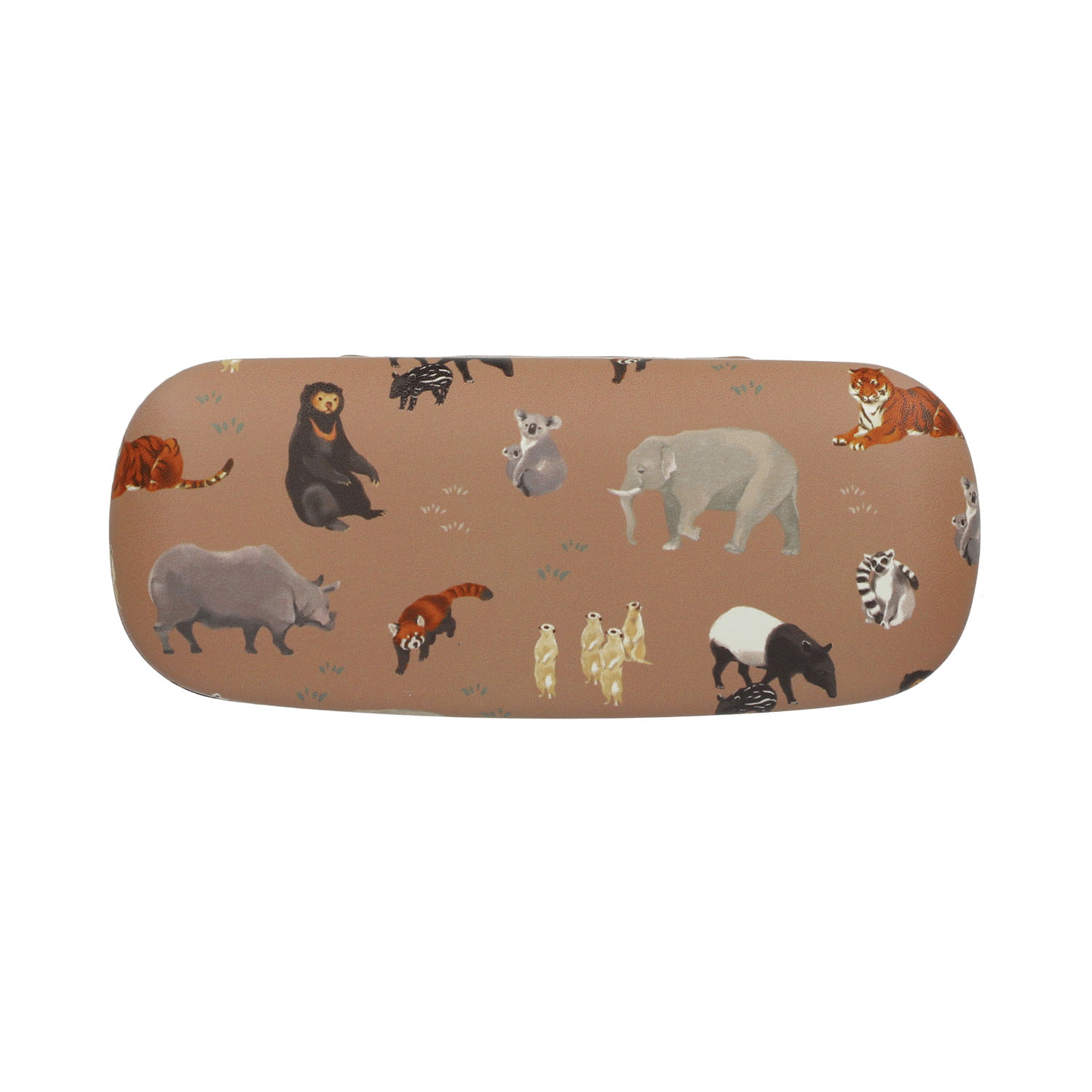 メガネケース ズー ライトブラウン