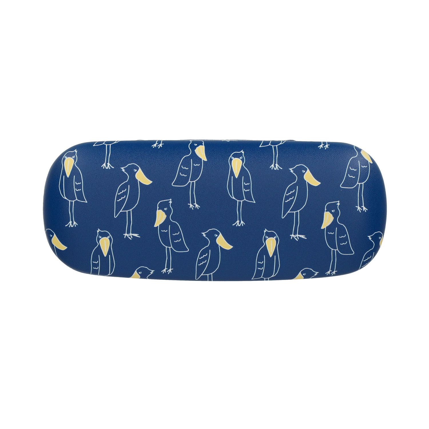 メガネケース ハシビロコウポーズ ネイビー