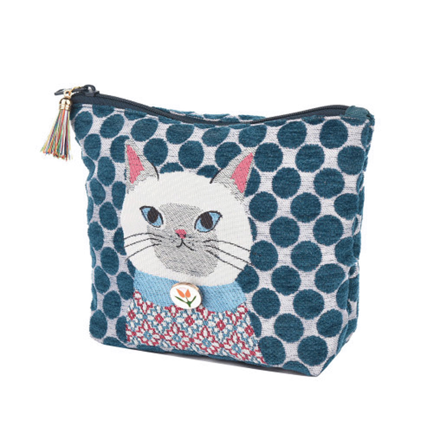 パーラーすずらん堂 シェニールジャガード  ポーチ - 画像18