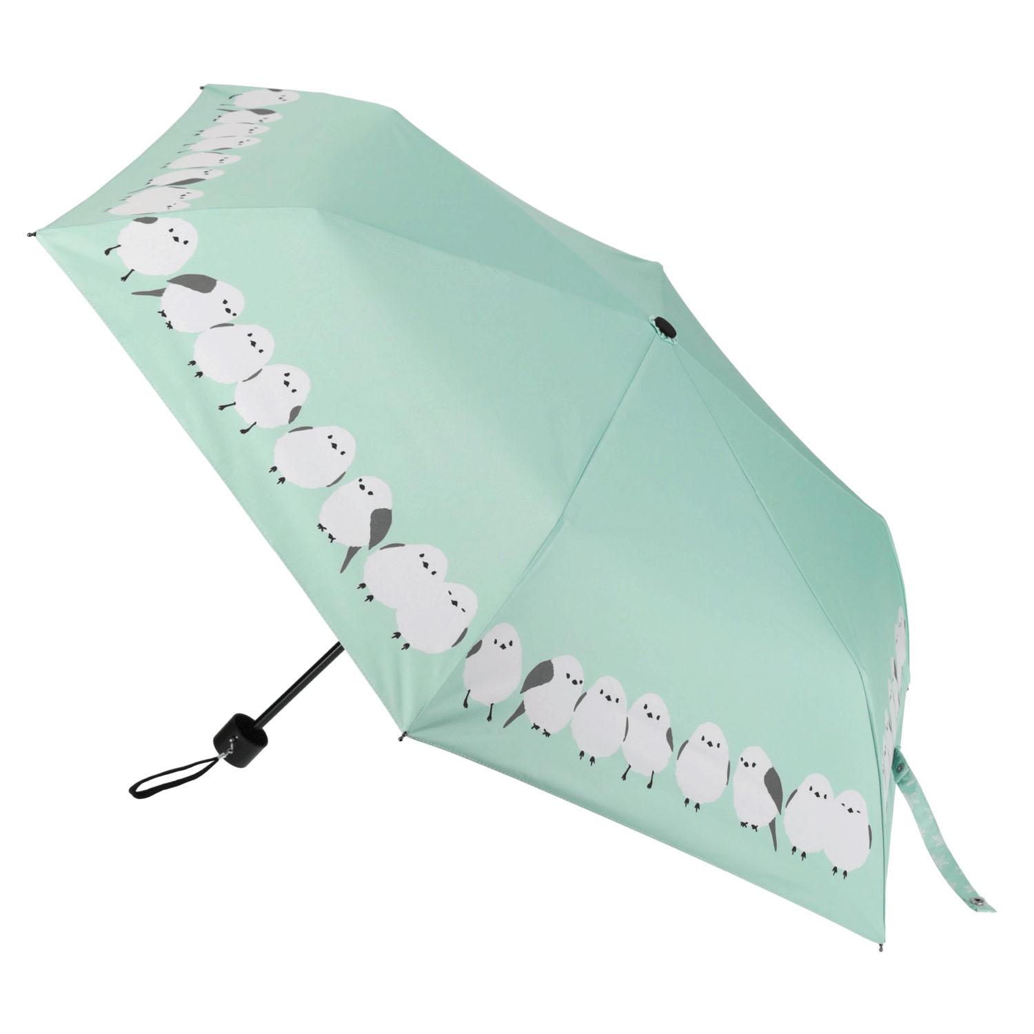 折りたたみ傘 シマエナガ