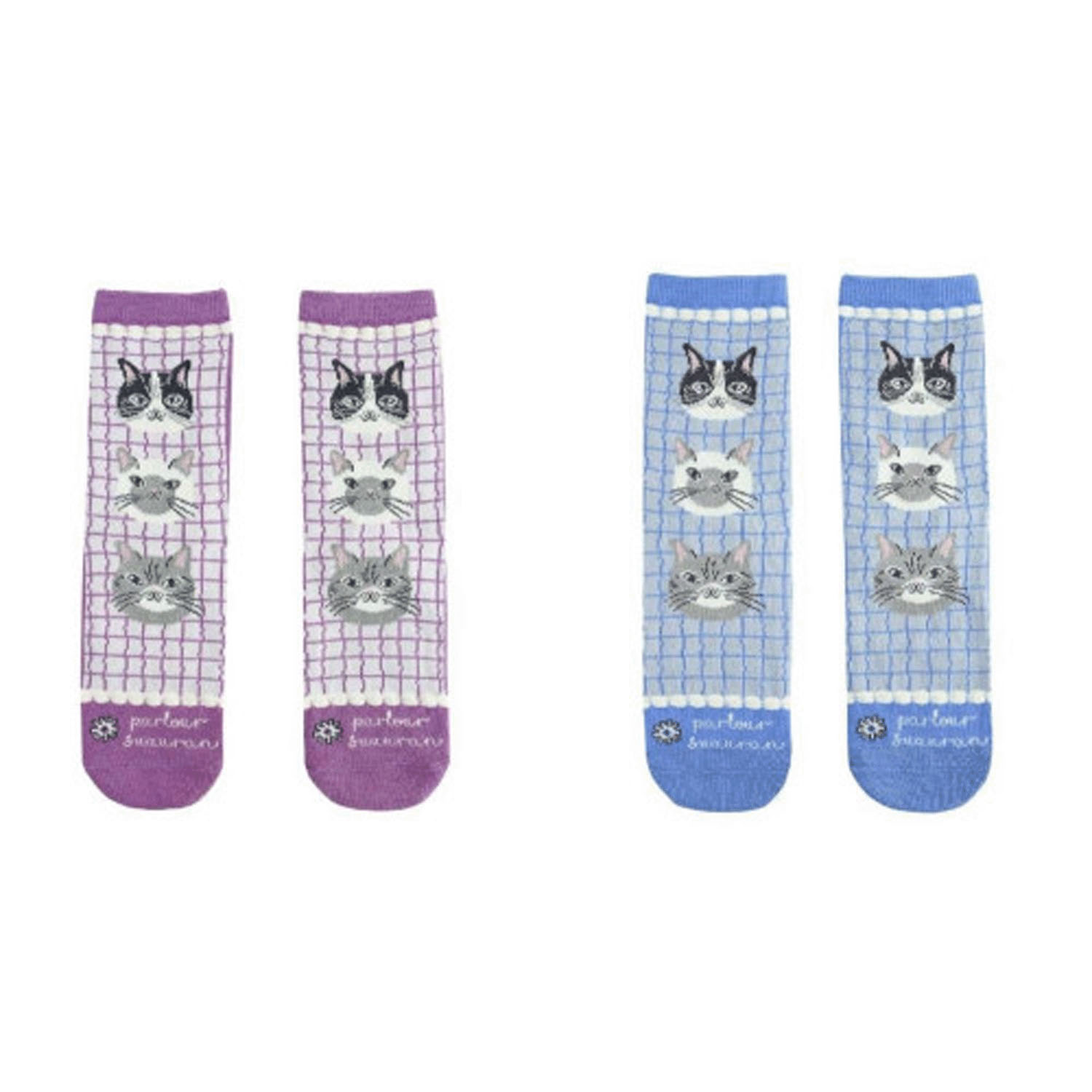 靴下 レギュラータイプ パーラーランド柄 - 画像1