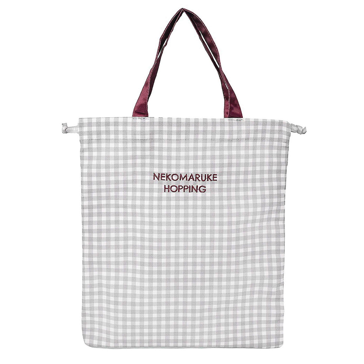 巾着バッグ ネコまるけ - 画像2