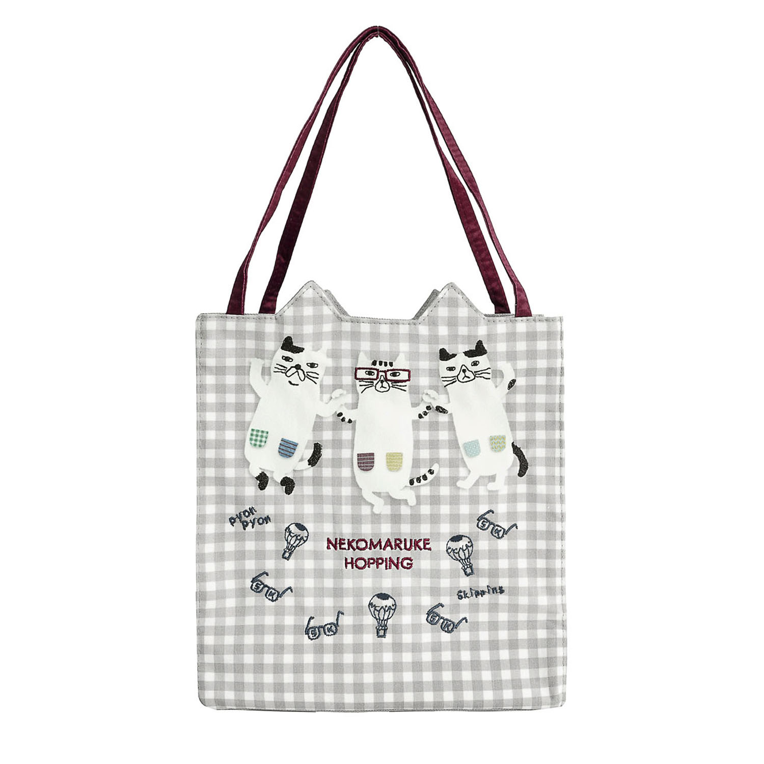 スクエアバッグ ネコまるけ