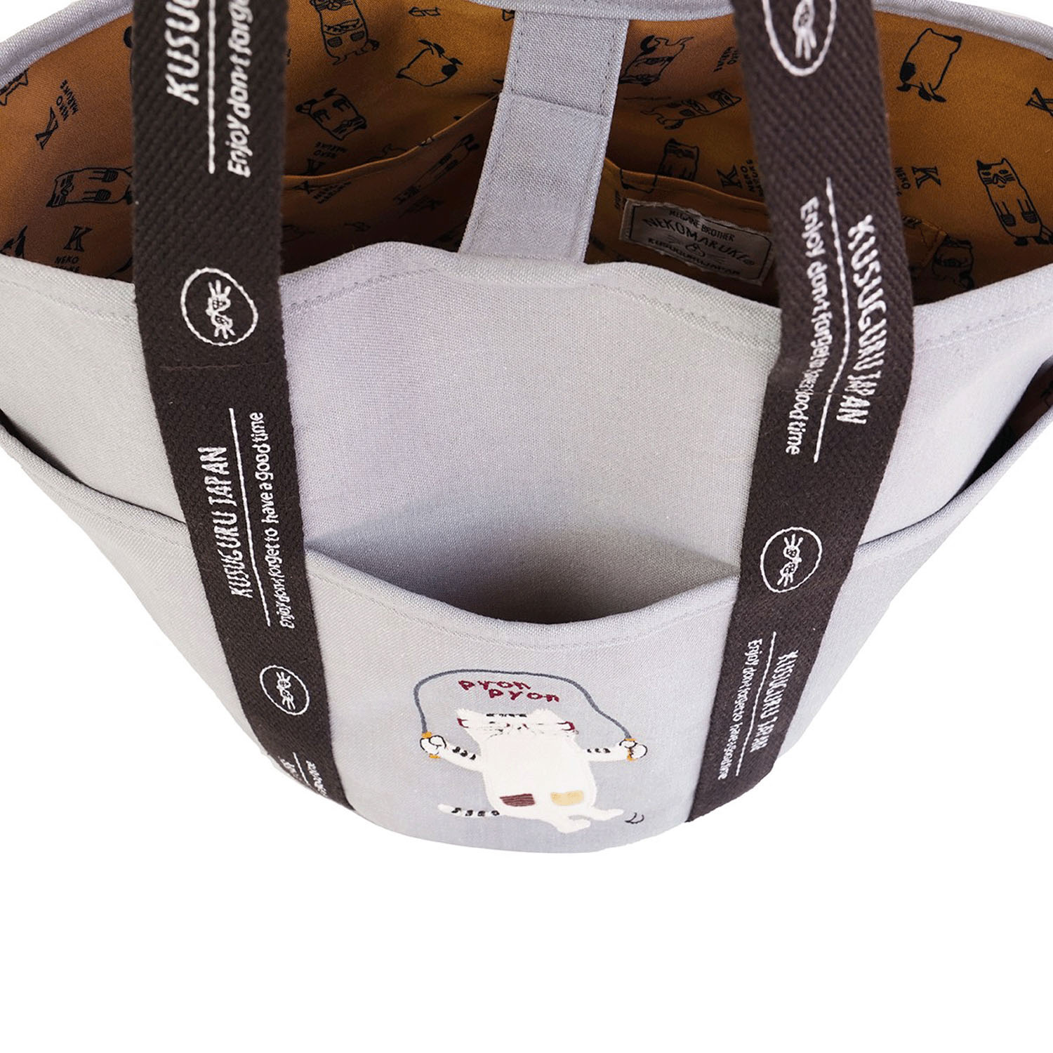 バケツバッグ ネコまるけ - 画像8