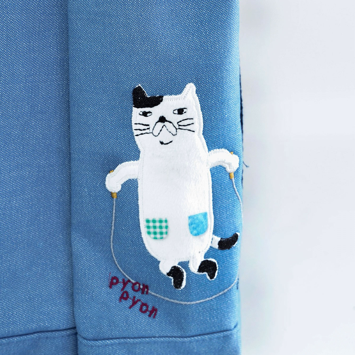 蓋付き仕切りトートS ネコまるけ - 画像15