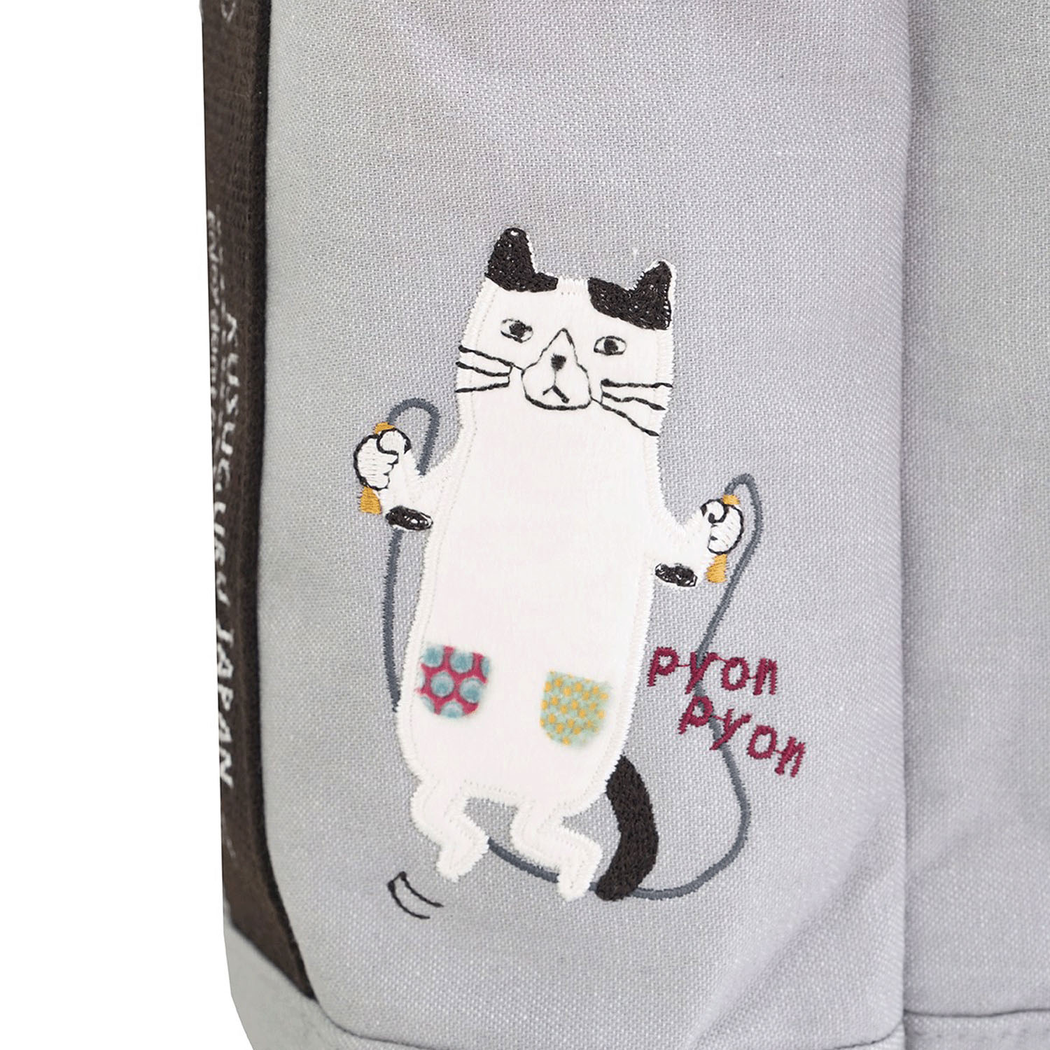 蓋付き仕切りトートS ネコまるけ - 画像5