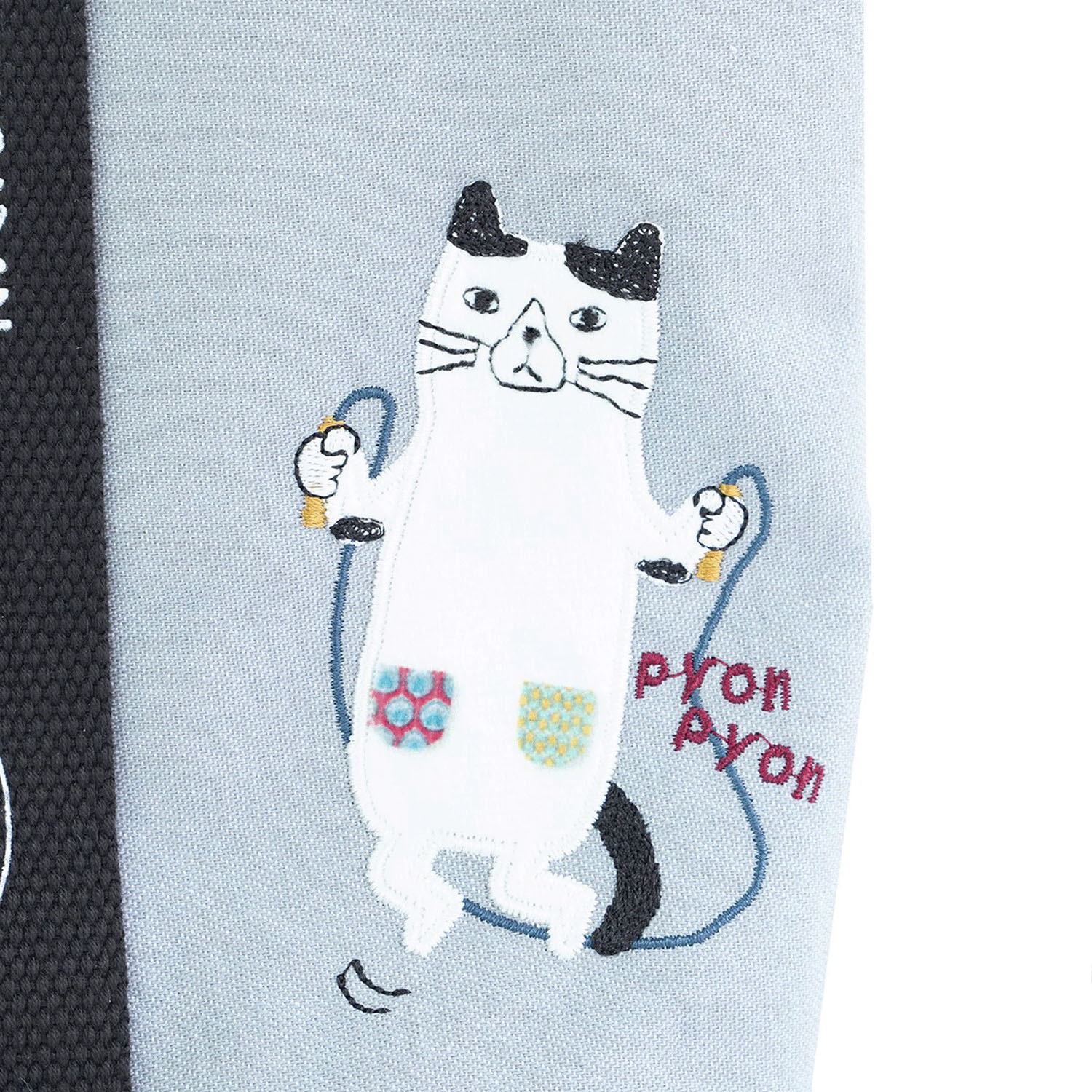 蓋付き仕切りトートM ネコまるけ - 画像6