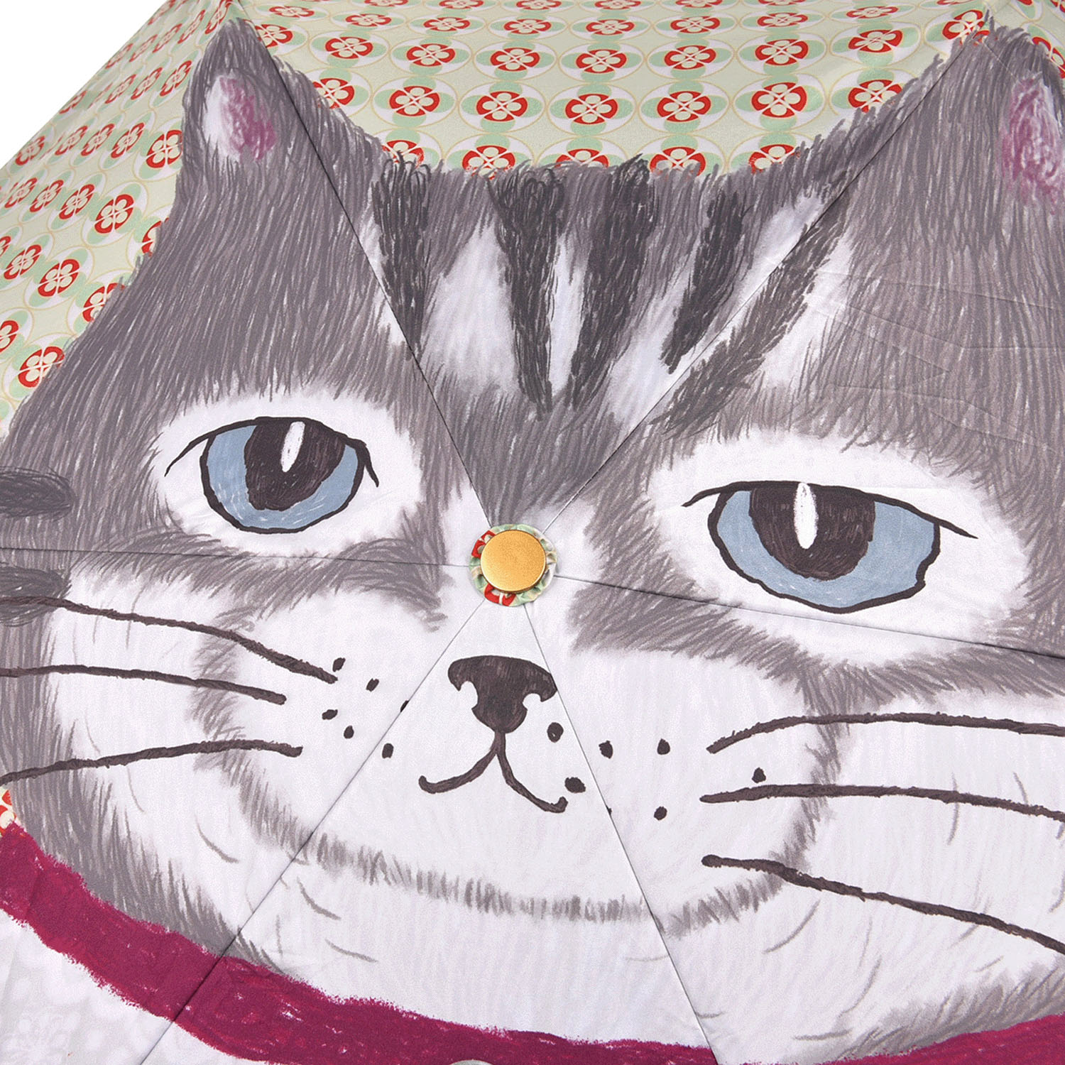 パーラーすずらん堂 晴雨兼用折傘 ちまきさん - 画像2