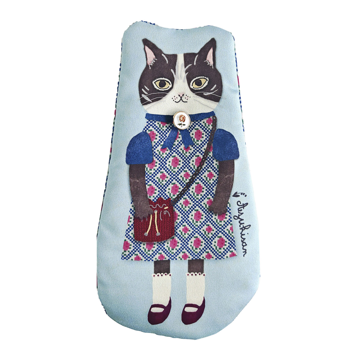 パーラーすずらん堂 ダイカットポーチ あずきさん