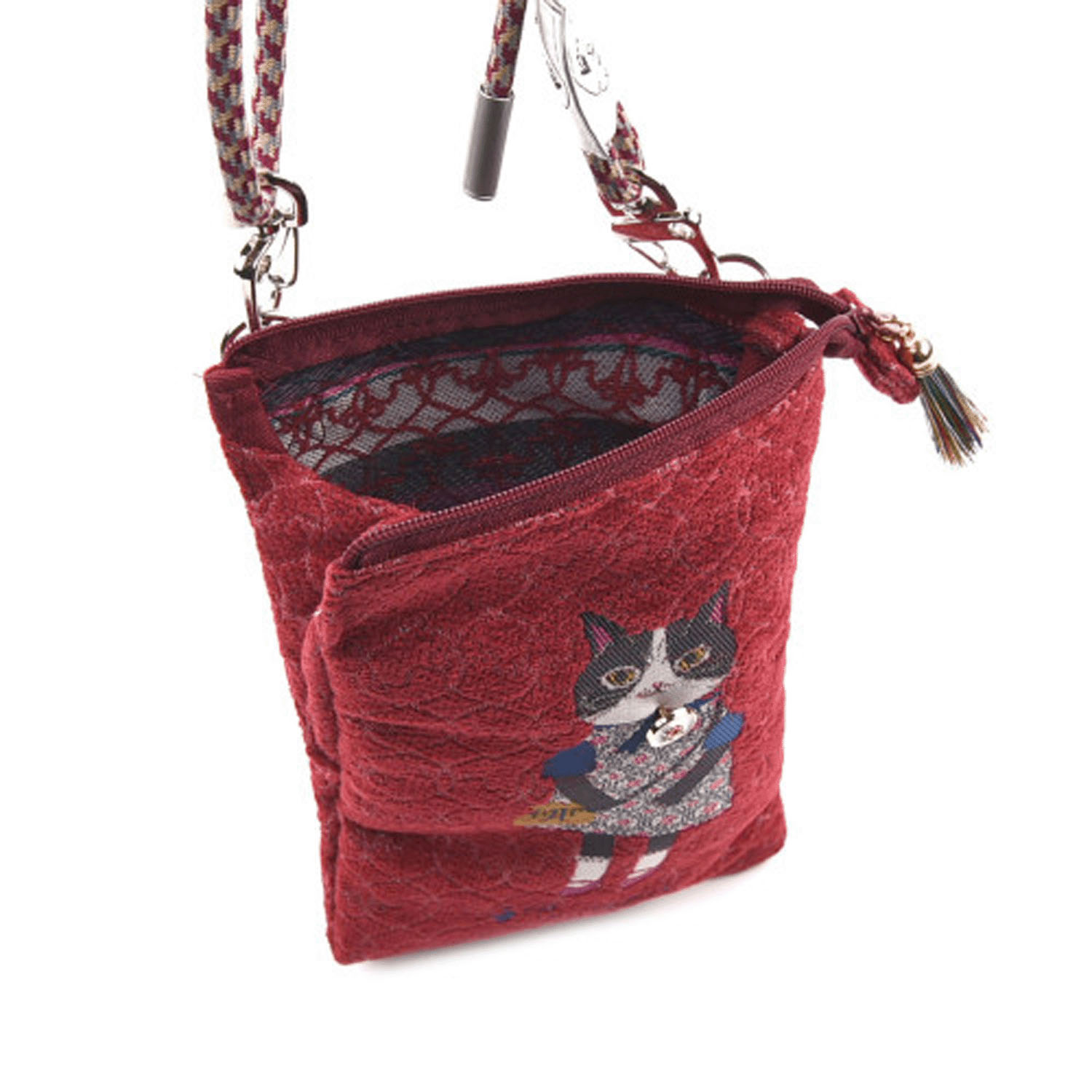 パーラーすずらん堂 シェニール ミニサコッシュ - 画像8