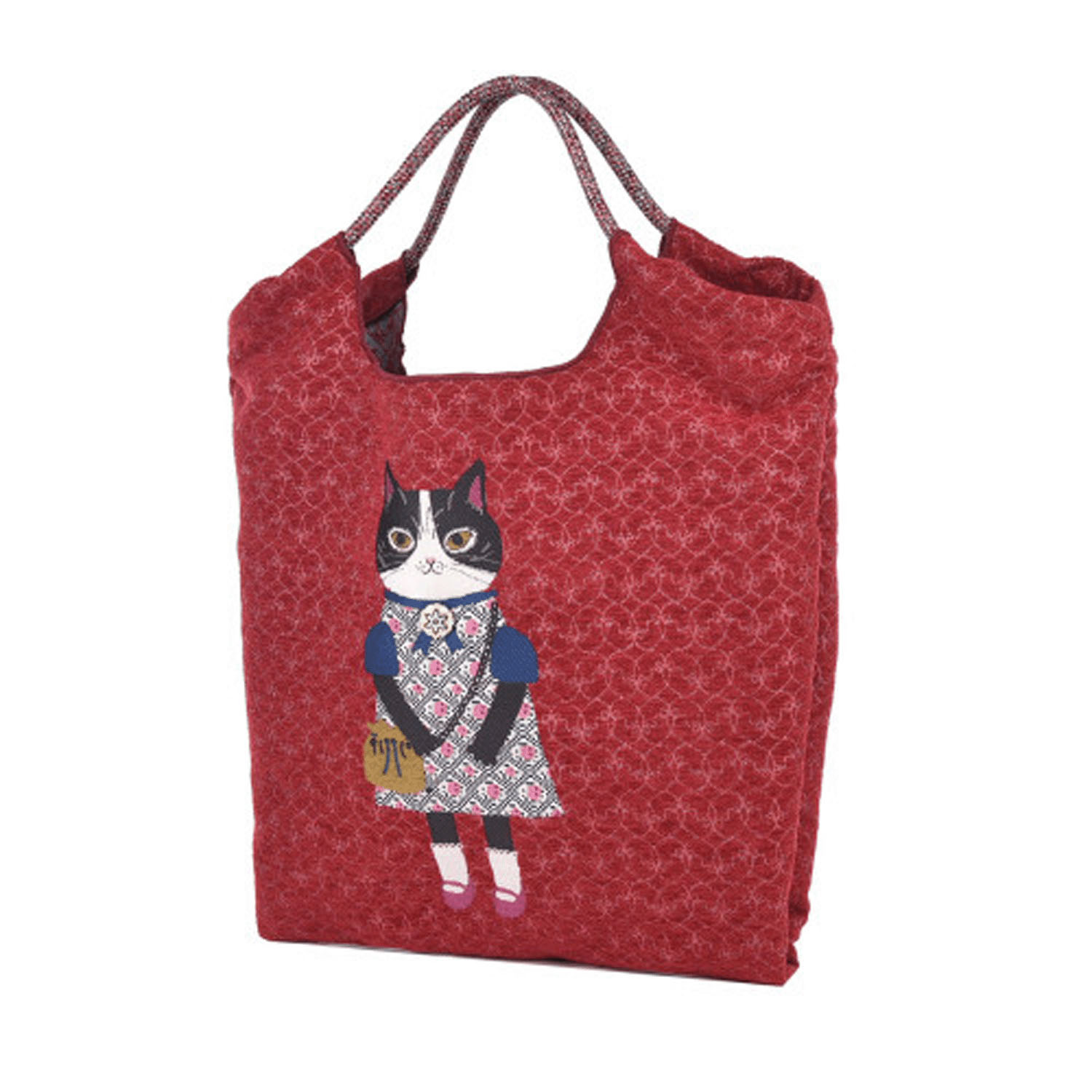 パーラーすずらん堂 シェニールジャガード パラコードバッグ - 画像3