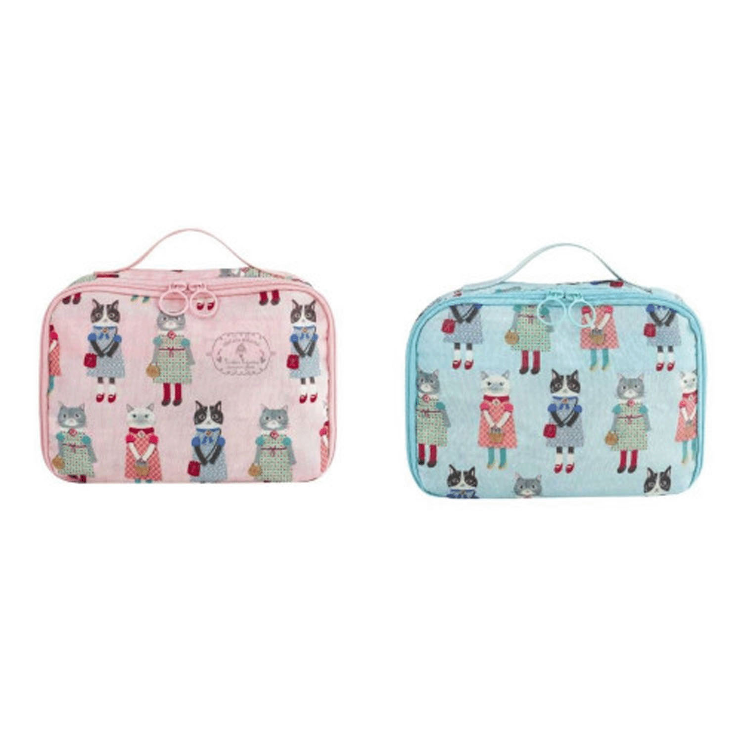 アメニティポーチ おめかしさん柄 - 画像1