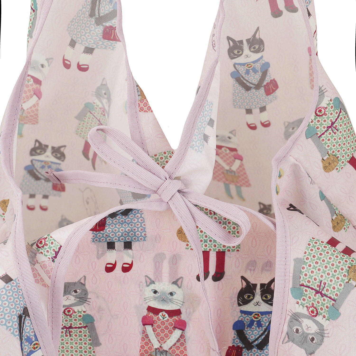 エコバッグ（Lサイズ） おめかしさん柄 - 画像6