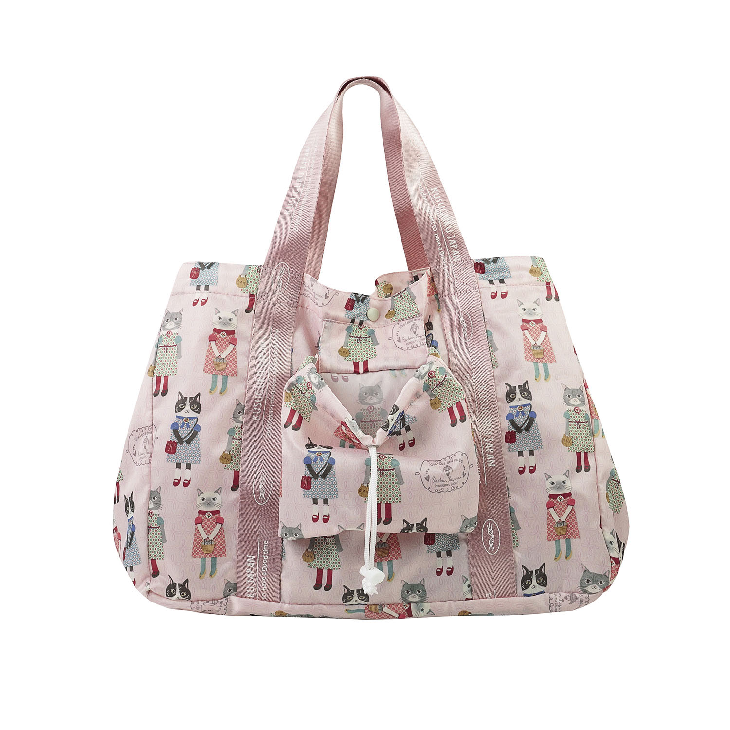 お買い物バッグ おめかしさん柄 - 画像6