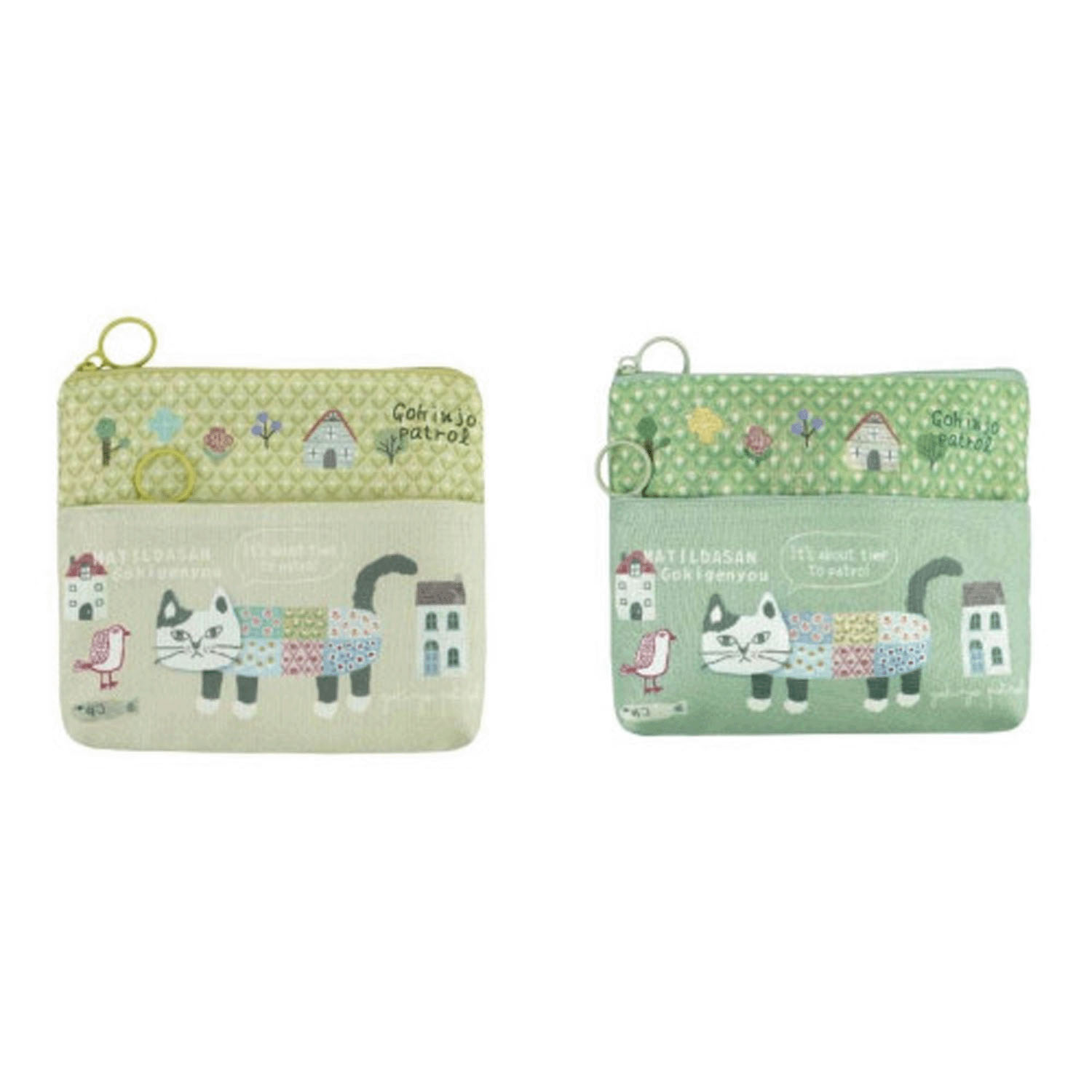 2段ポーチ マチルダさん柄 - 画像1