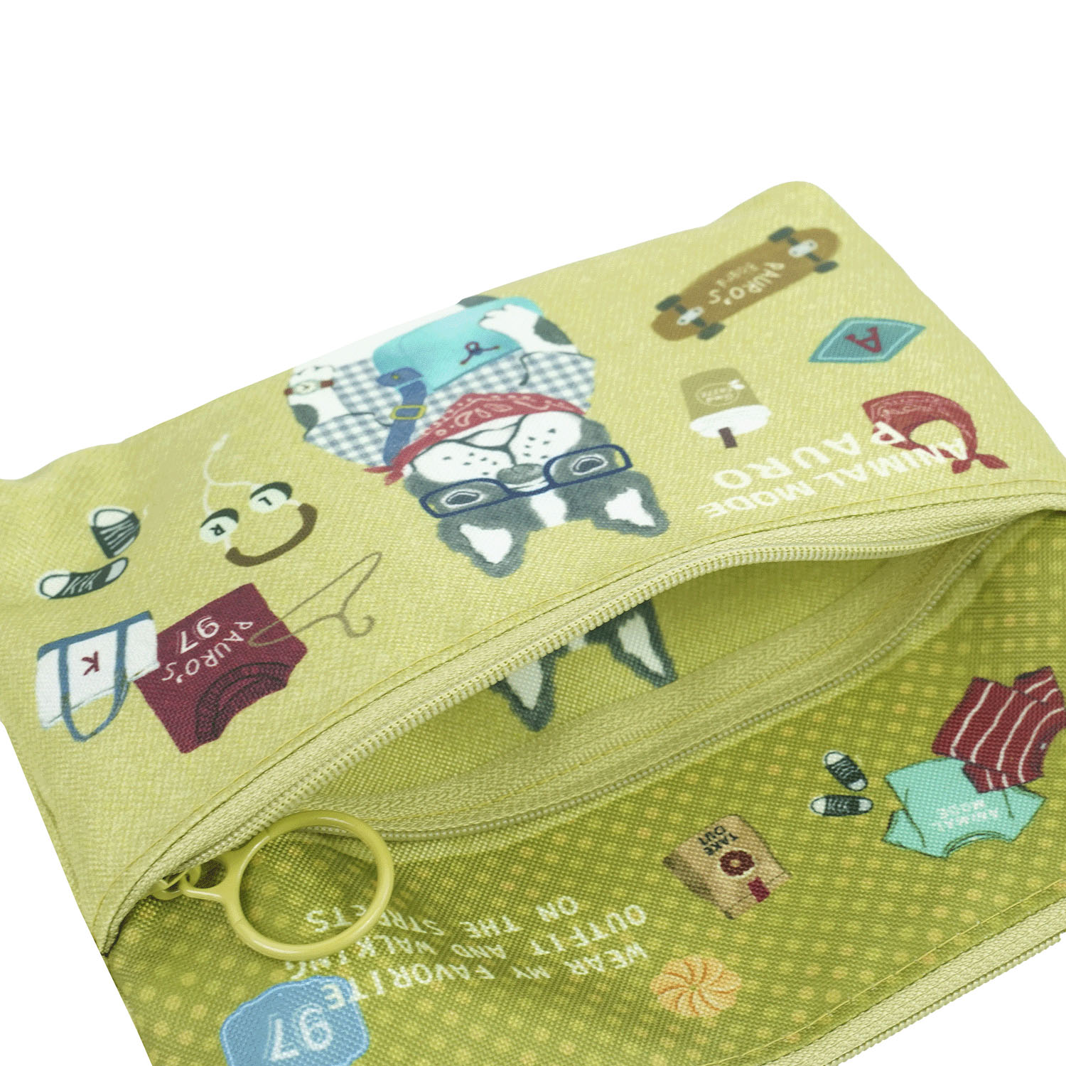 2段ポーチ パウロ柄 - 画像4