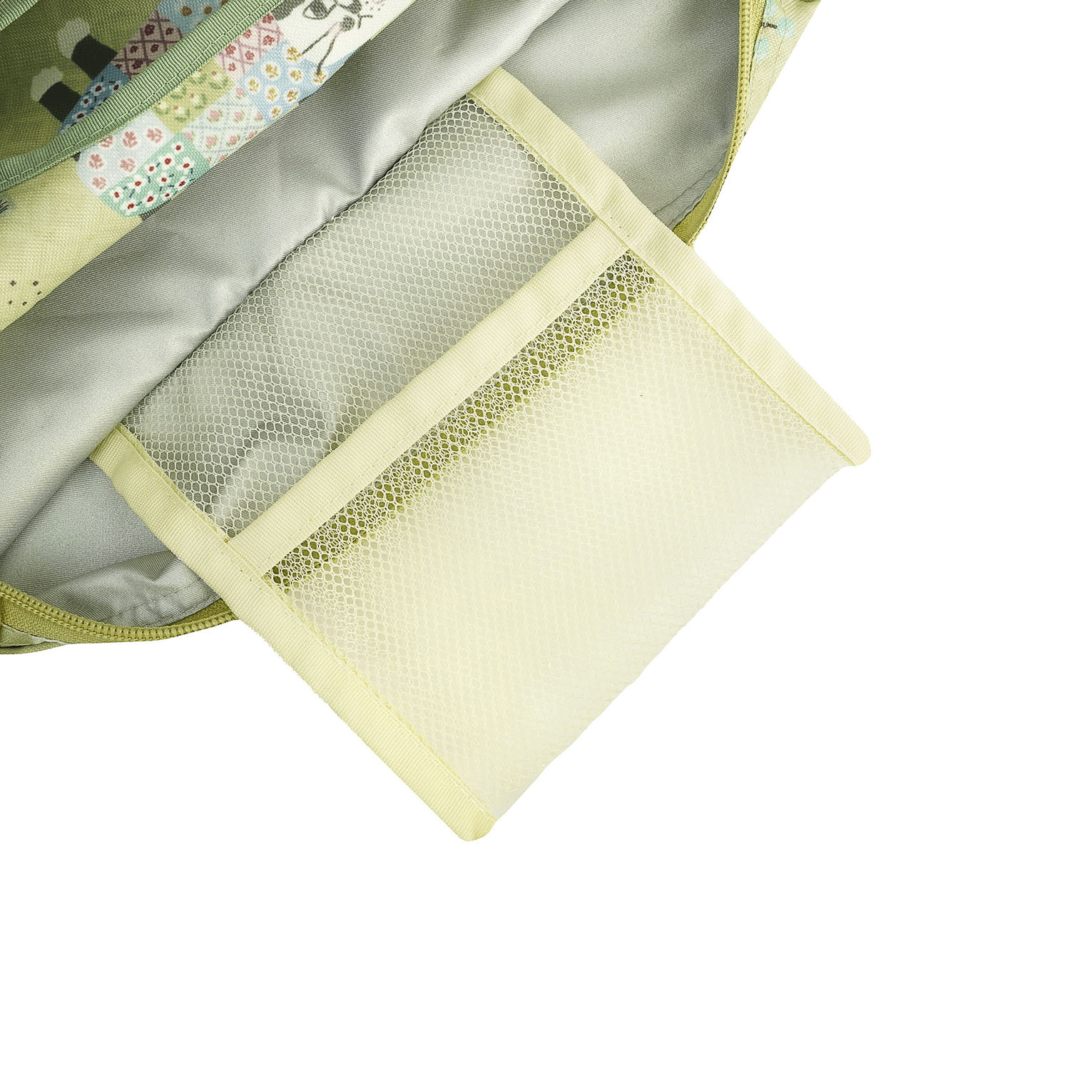 シルバー保冷保温 折り畳みエコバッグ（Sサイズ） マチルダさん柄 - 画像7