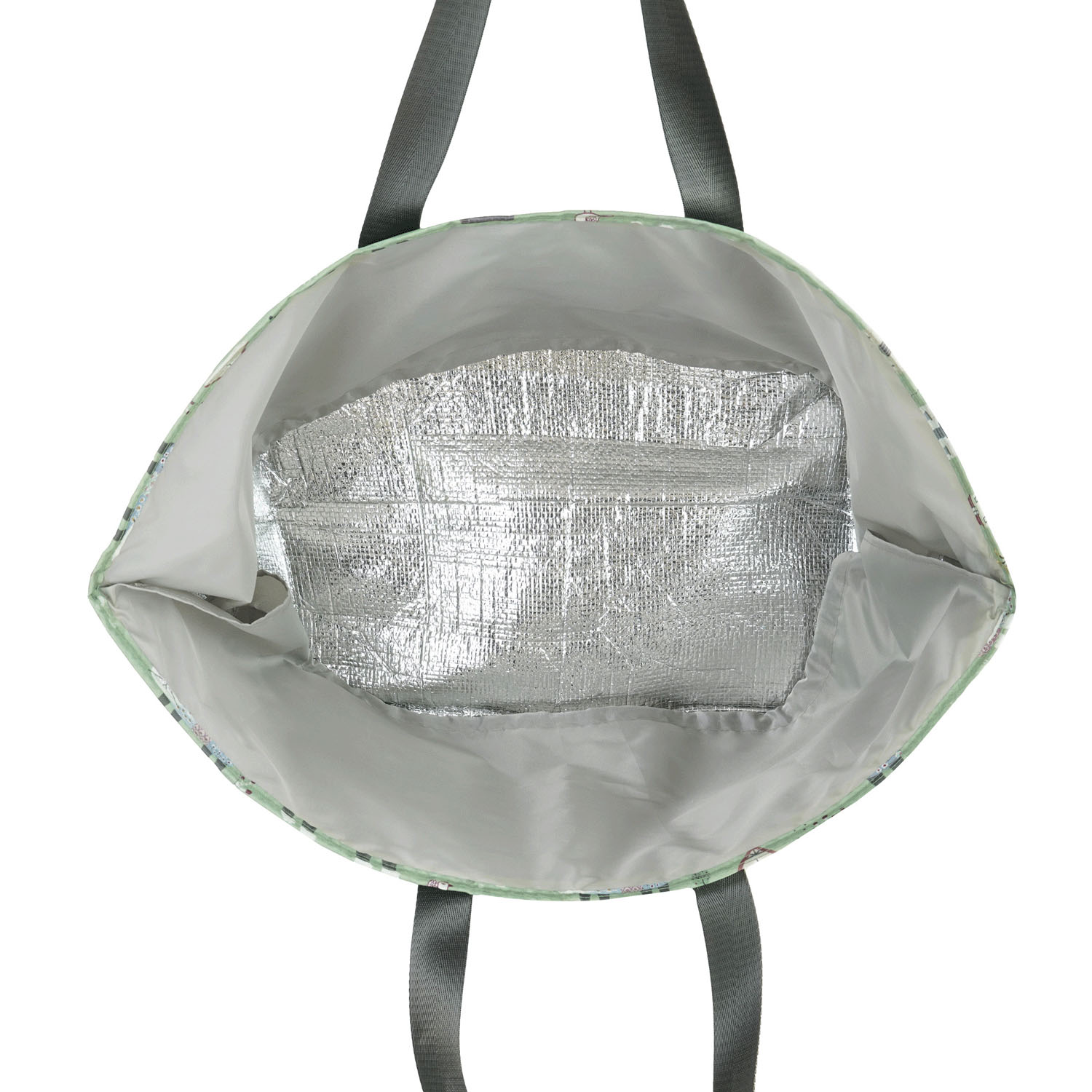 アルミ保冷保温 お買い物バッグ マチルダさん柄 - 画像11