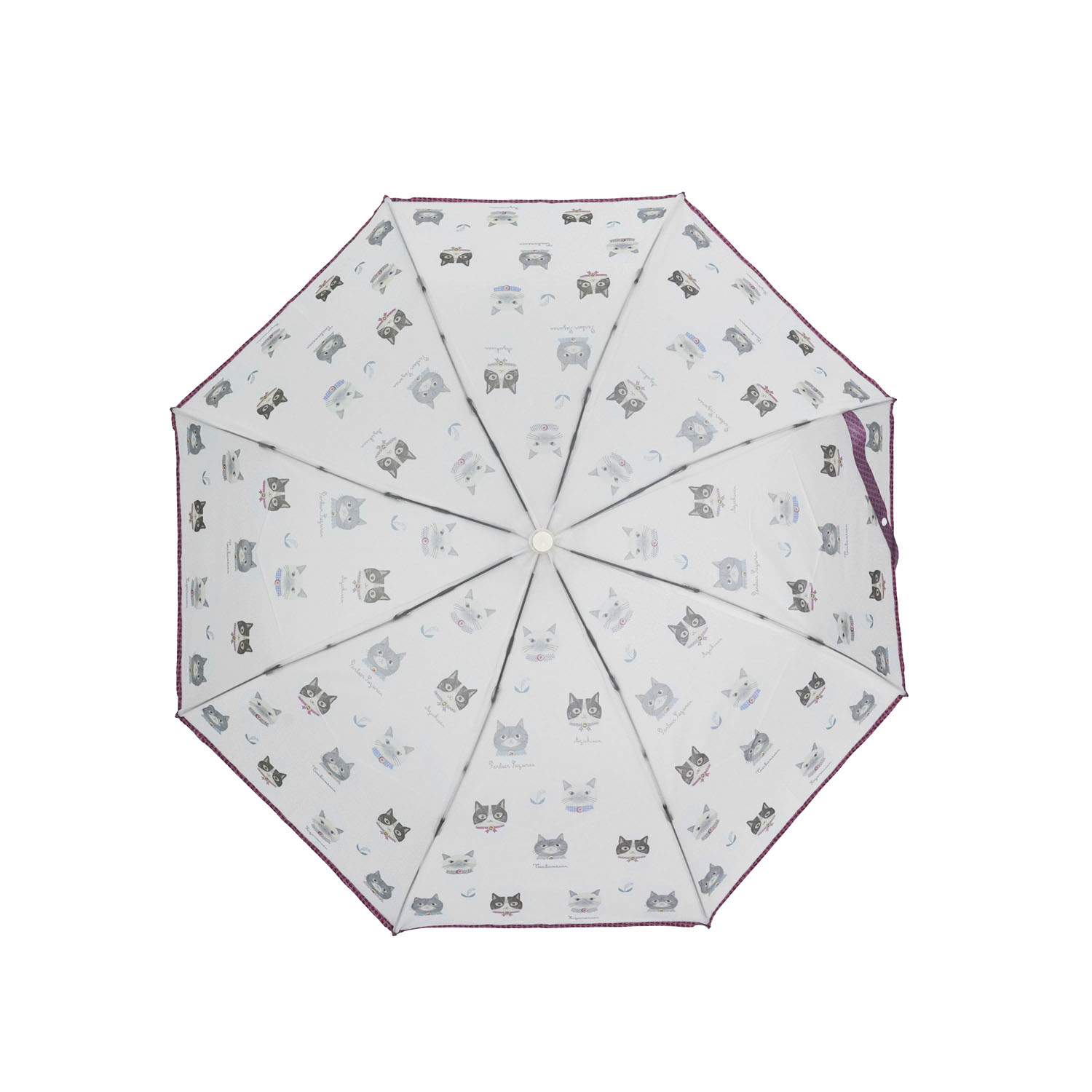 ビニール折りたたみ傘 パーラーランド柄