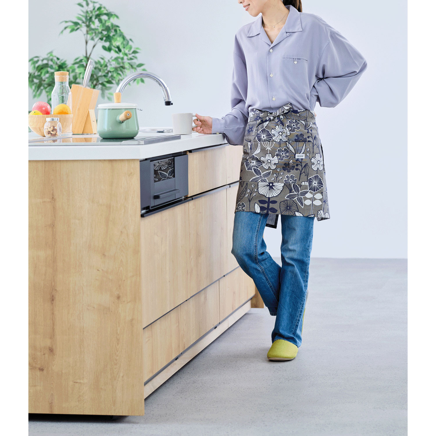 シエナ ギャルソンエプロン