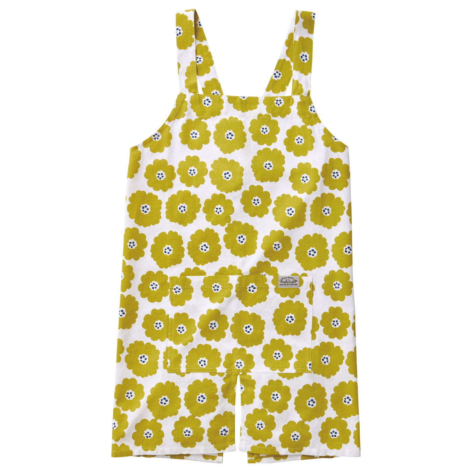 【2026年5月1日より価格改定】マーラ ミトン付きエプロン イエロー