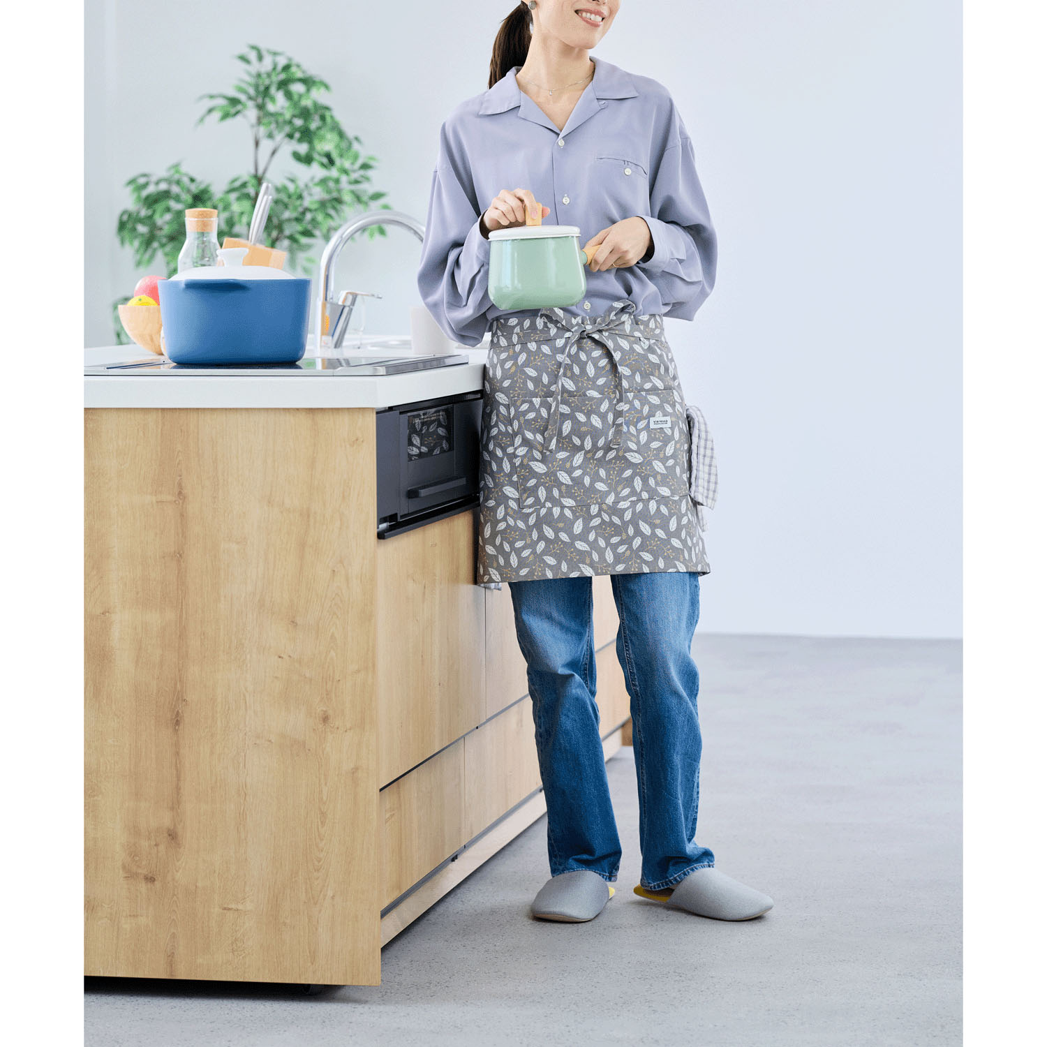 ヘーゼル ギャルソンエプロン