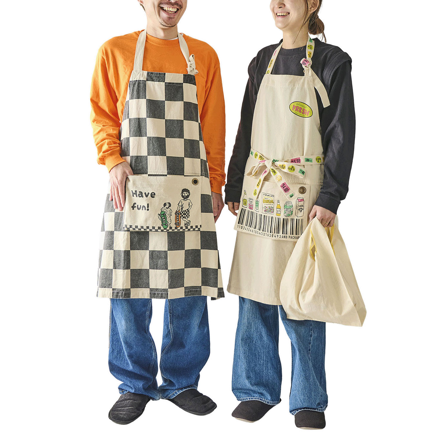 パッカブル  エプロン