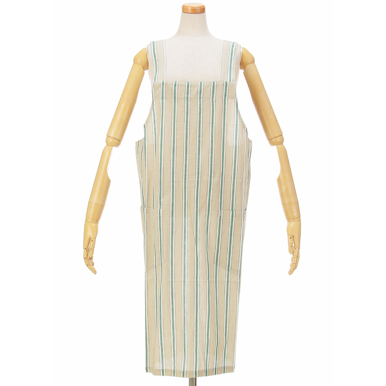 ストリートストライプ ロングエプロン