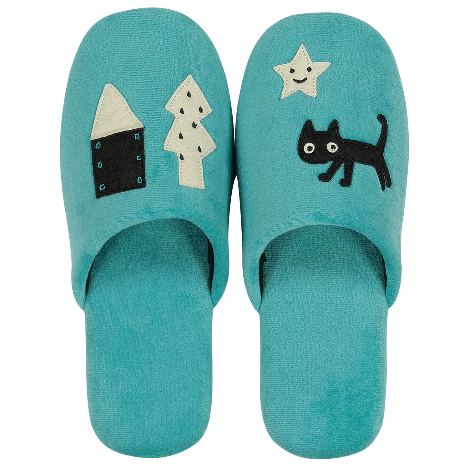 マタノアツコ 迷子のMEME BEBE スリッパ - 画像3