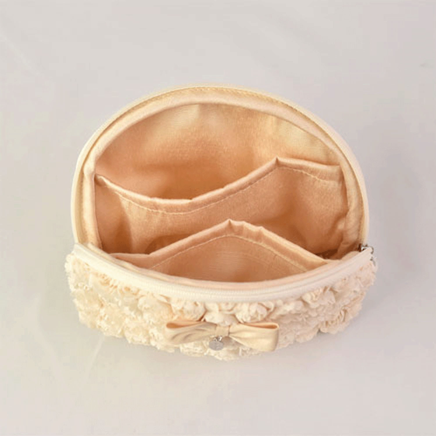 【34番再入荷！】ミニローズシェルポーチ - 画像5