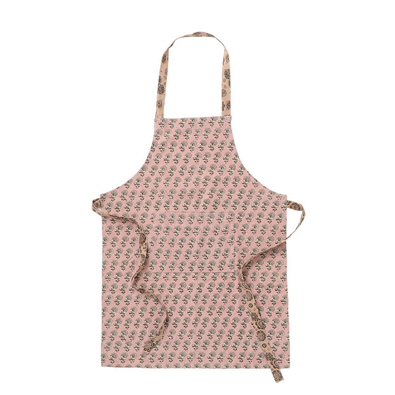 【在庫限り】スラブコットンプリント エプロン - 画像2