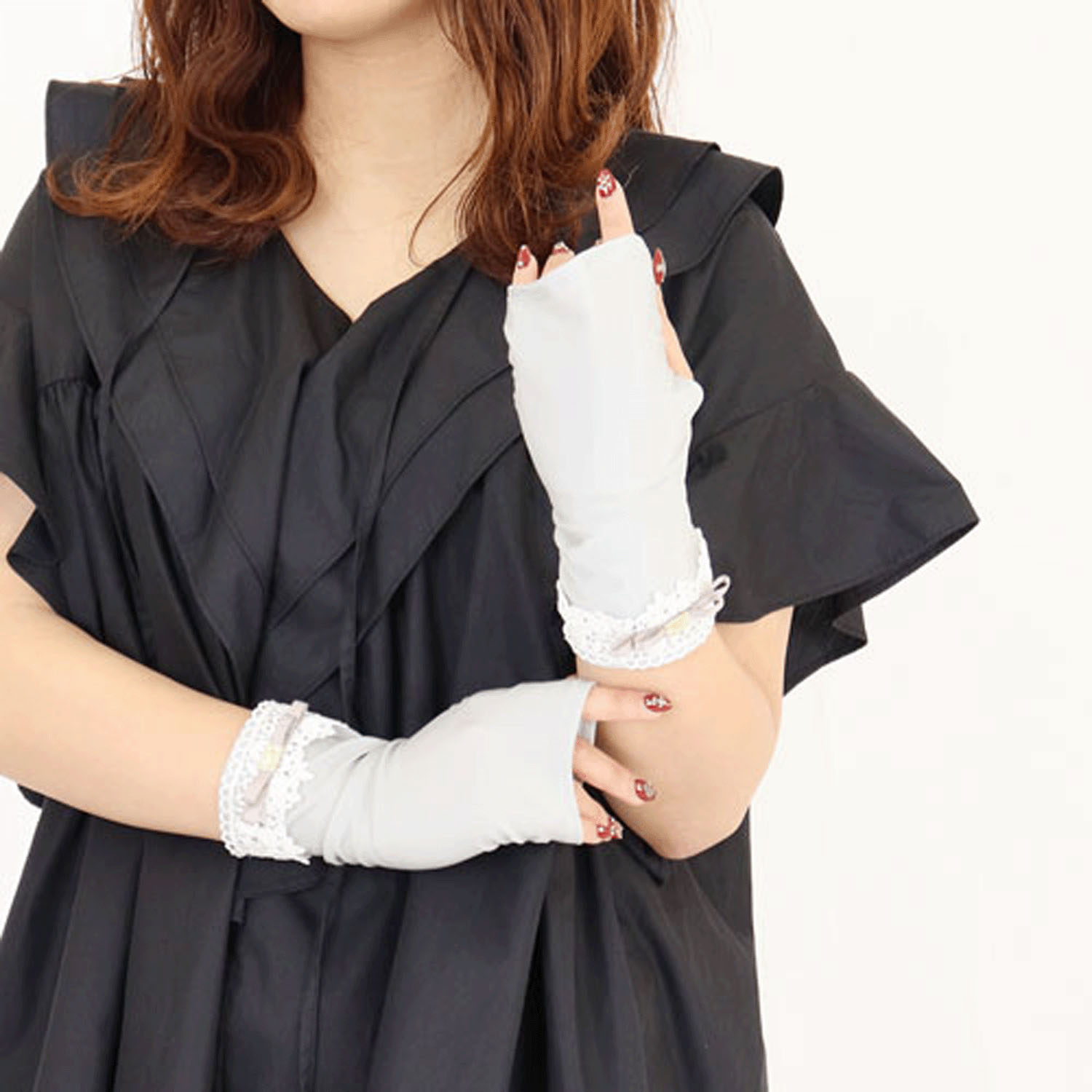 ローズガーデンUVショート手袋