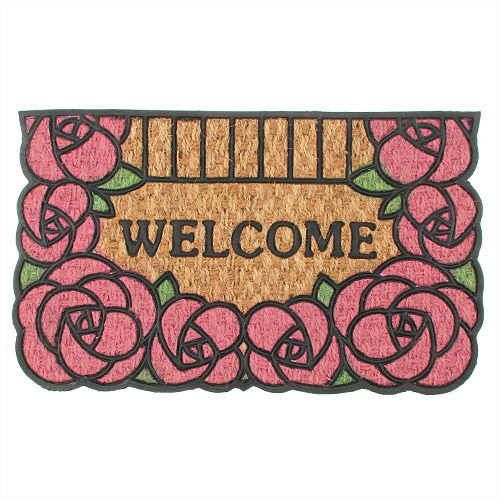 ローズウェルカムコイヤーマット75x45cm