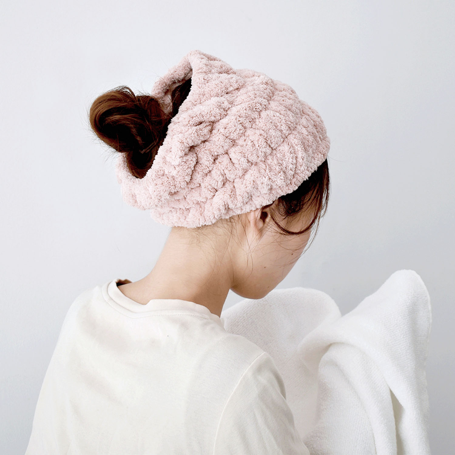 dimancheクイックドライワイドヘアバンド - 画像1