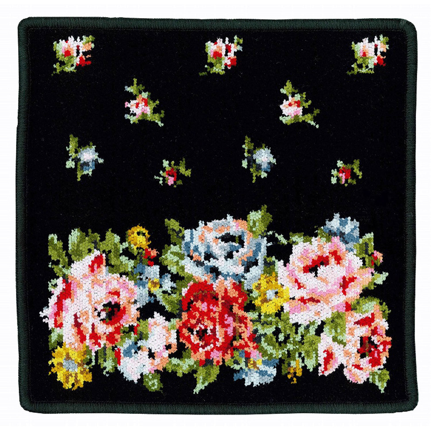 レイクアルスター ローズガーデン シュニール織ハンカチ25 - 画像3