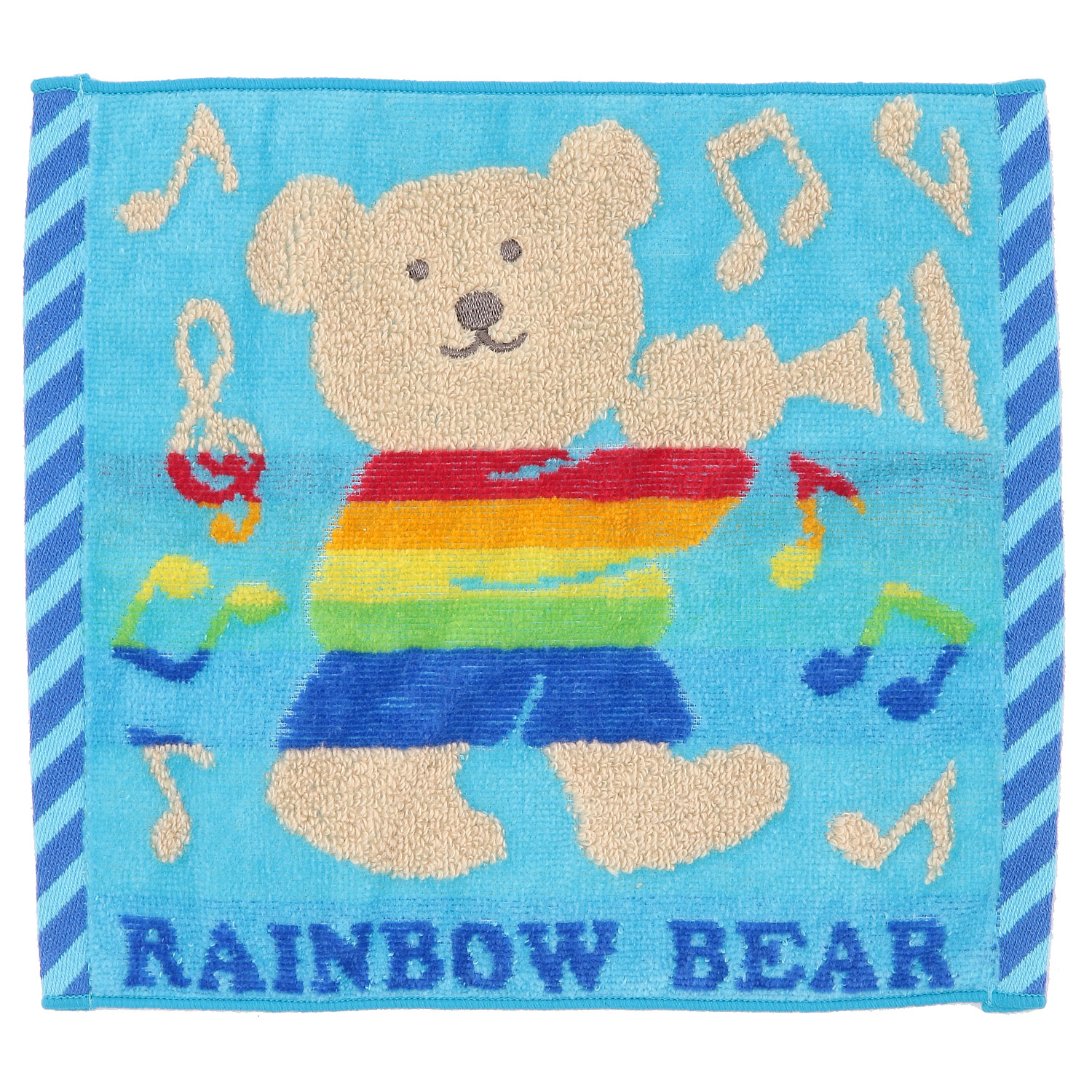 【新柄】レインボーベア パレード ハンカチ - 画像6