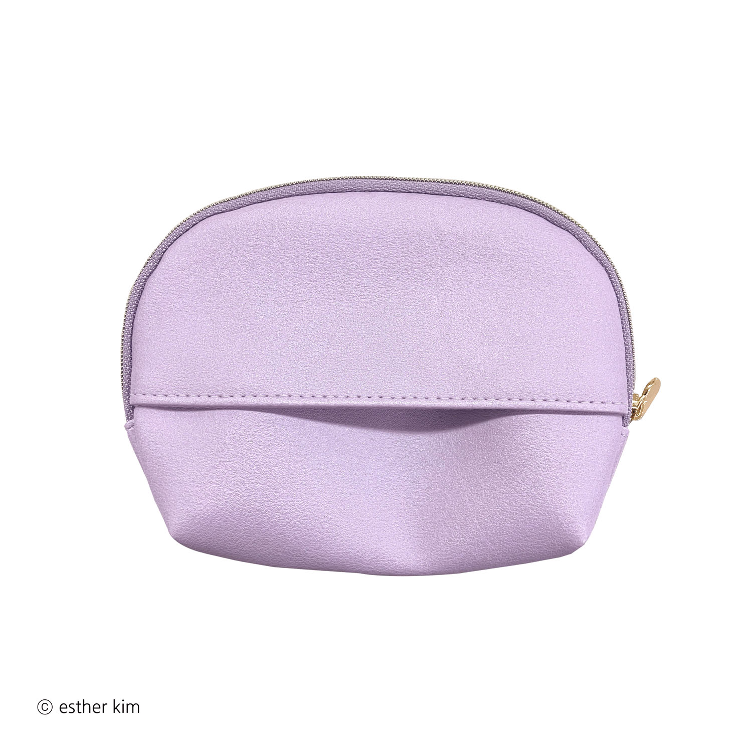 エスターバニー 刺？ポーチ パープル - 画像2