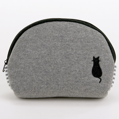 ネコ刺繍 携帯スリッパ - 画像5