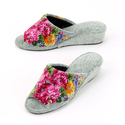 【12・15：在庫限り】シャンティヒールスリッパ L - 画像2