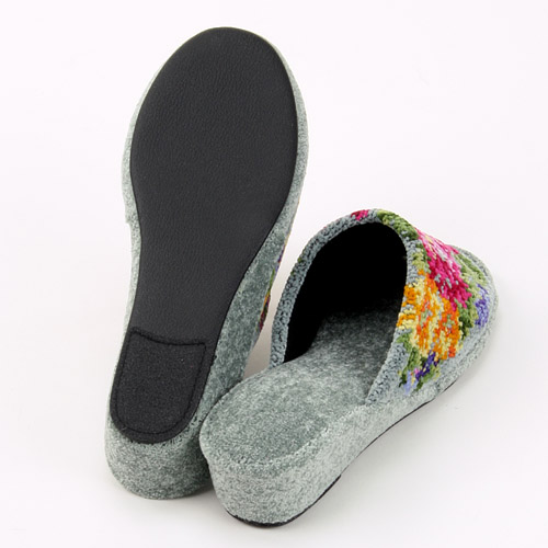 【12・15：在庫限り】シャンティヒールスリッパ L - 画像3