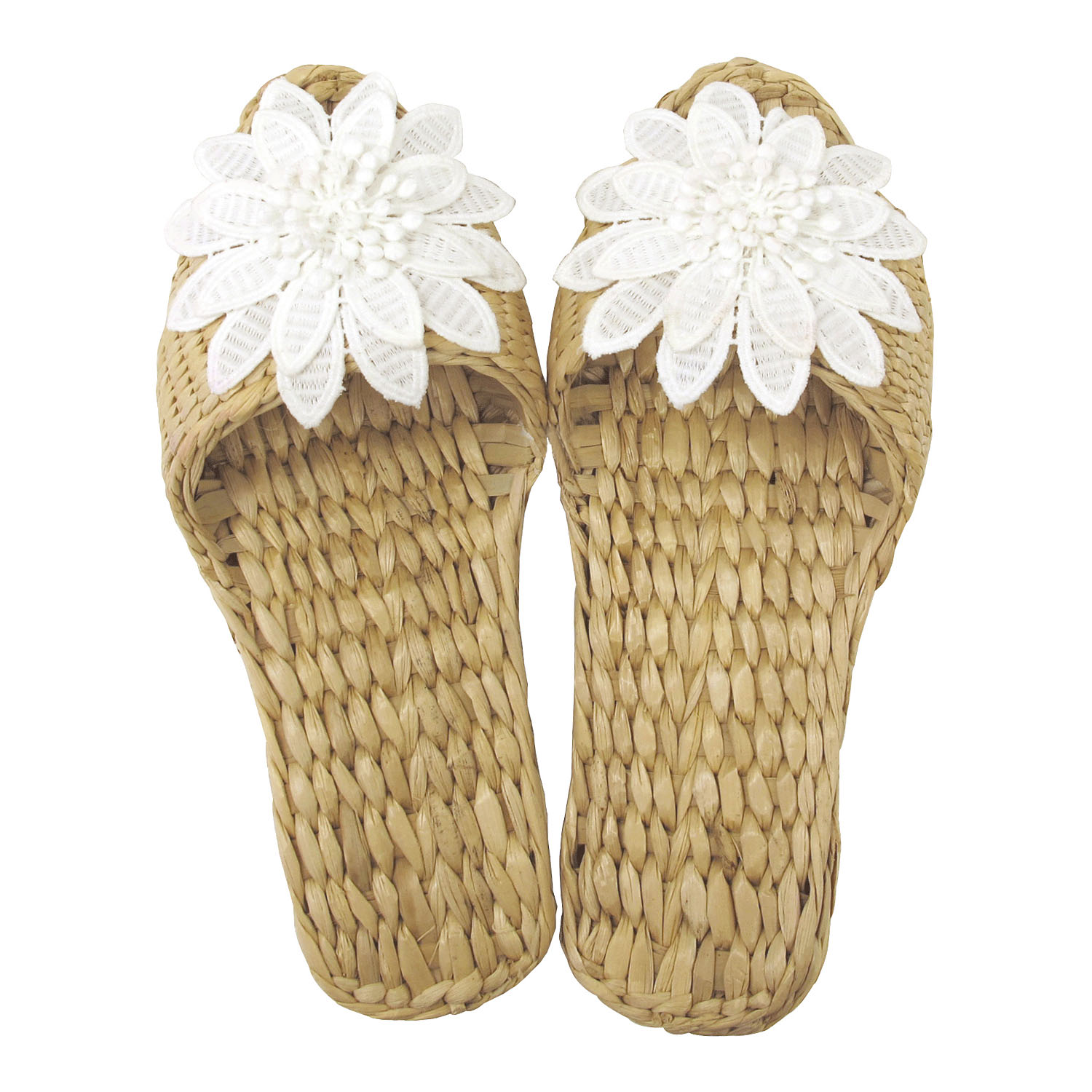 ガマスリッパ お花モチーフ - 画像2