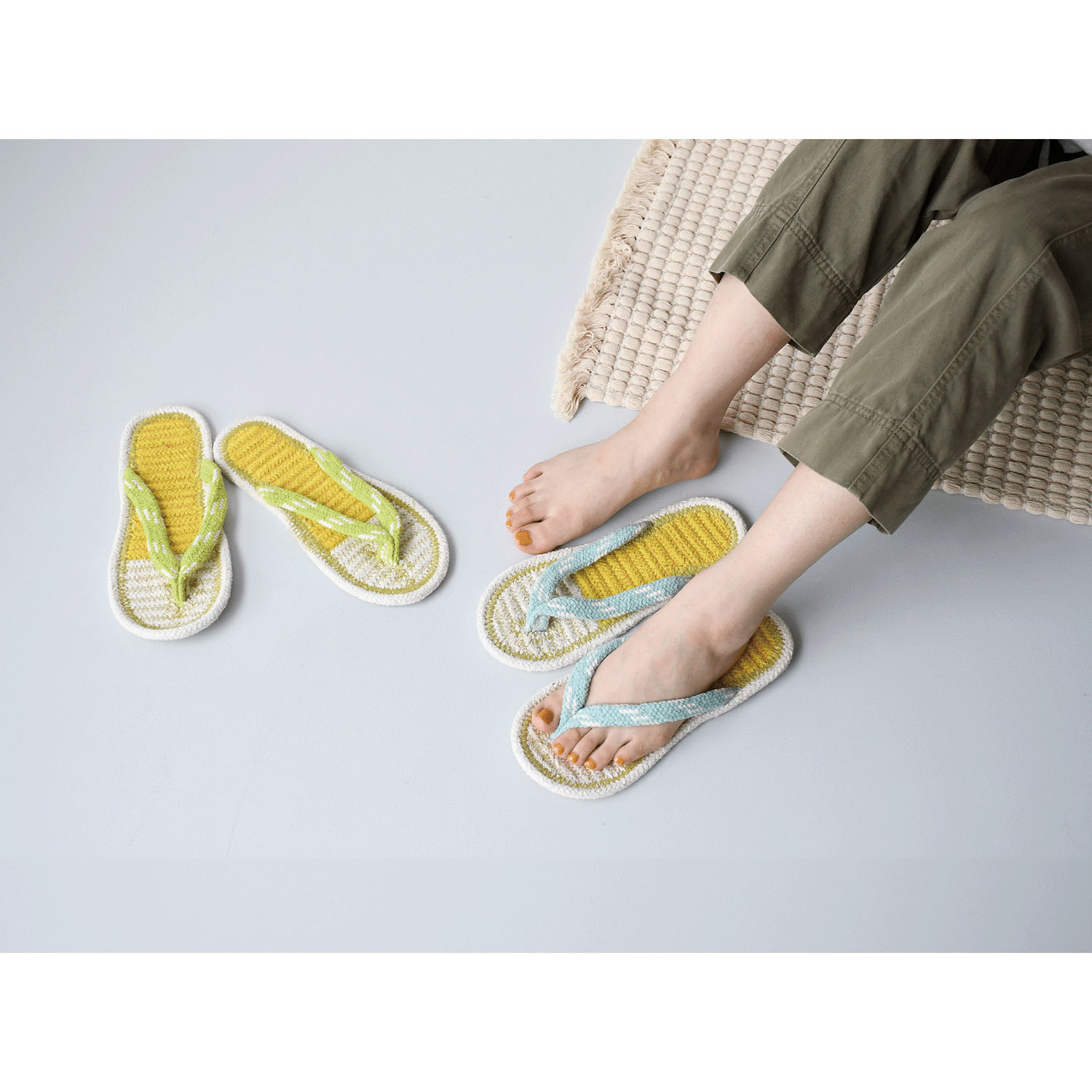 コットンサンダル ビールM