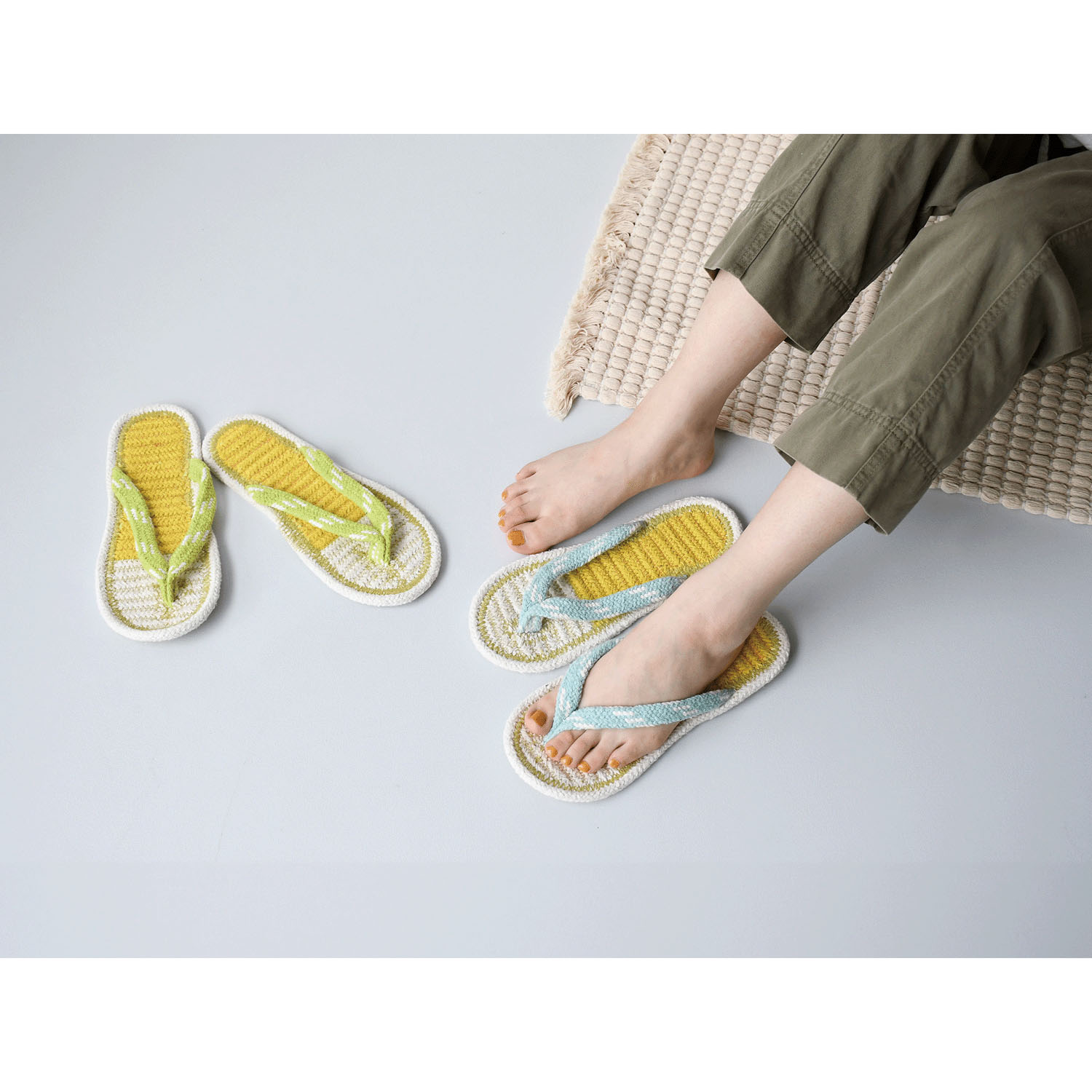 コットンサンダル ビールL