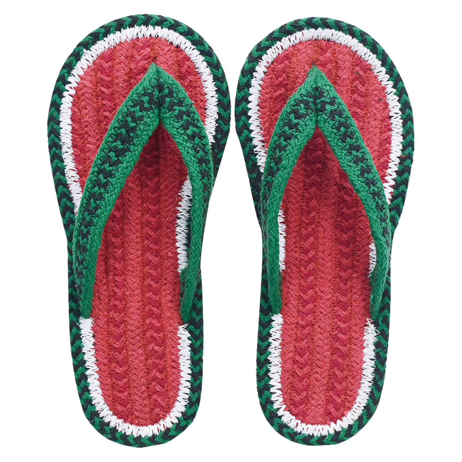 コットンサンダル スイカM - 画像2