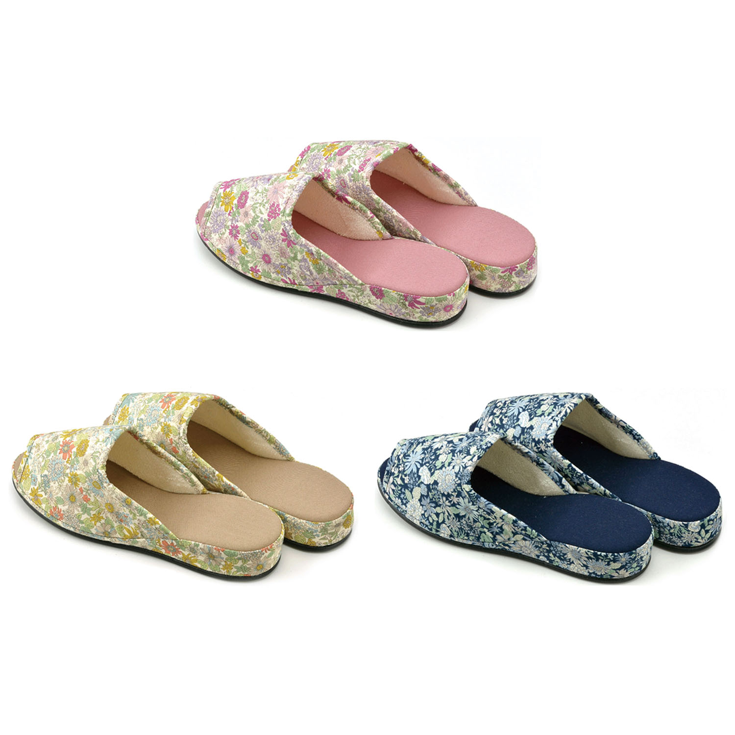 【31：在庫限り】パステルガーデン パンタロンスリッパ