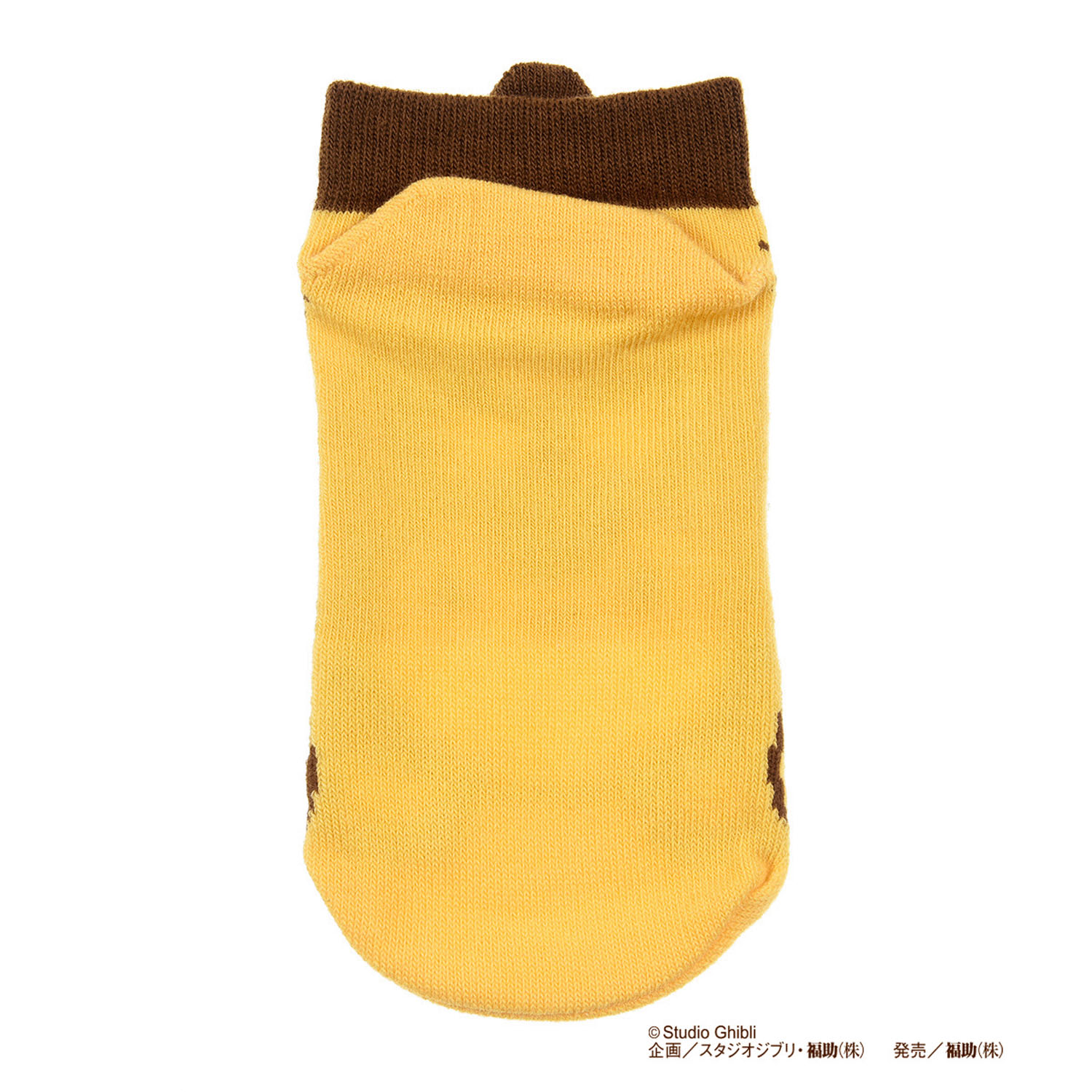 スタジオジブリ  キッズソックス となりのトトロ ネコバス オレンジ - 画像2