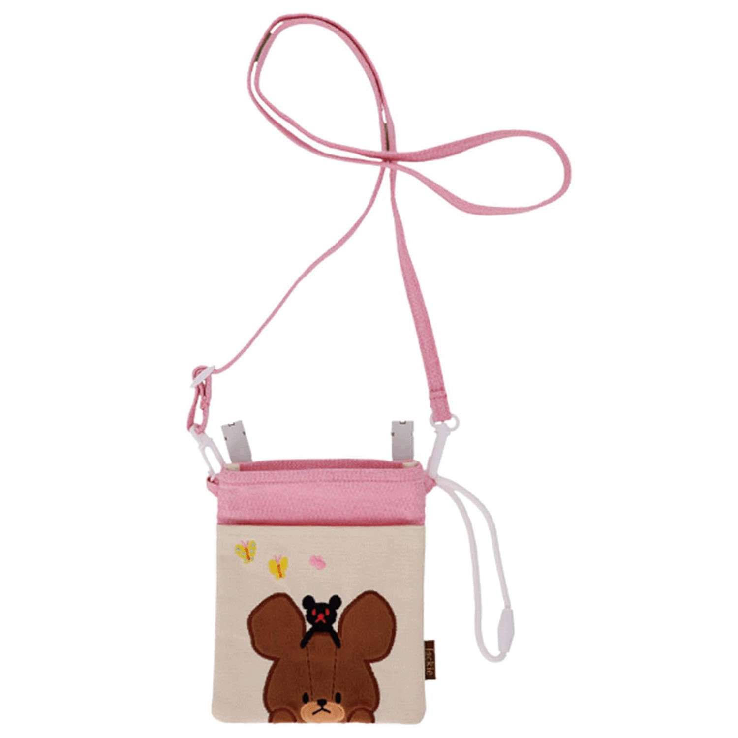 クマのがっこう ショルダーポーチ「ひょっこりジャッキー」