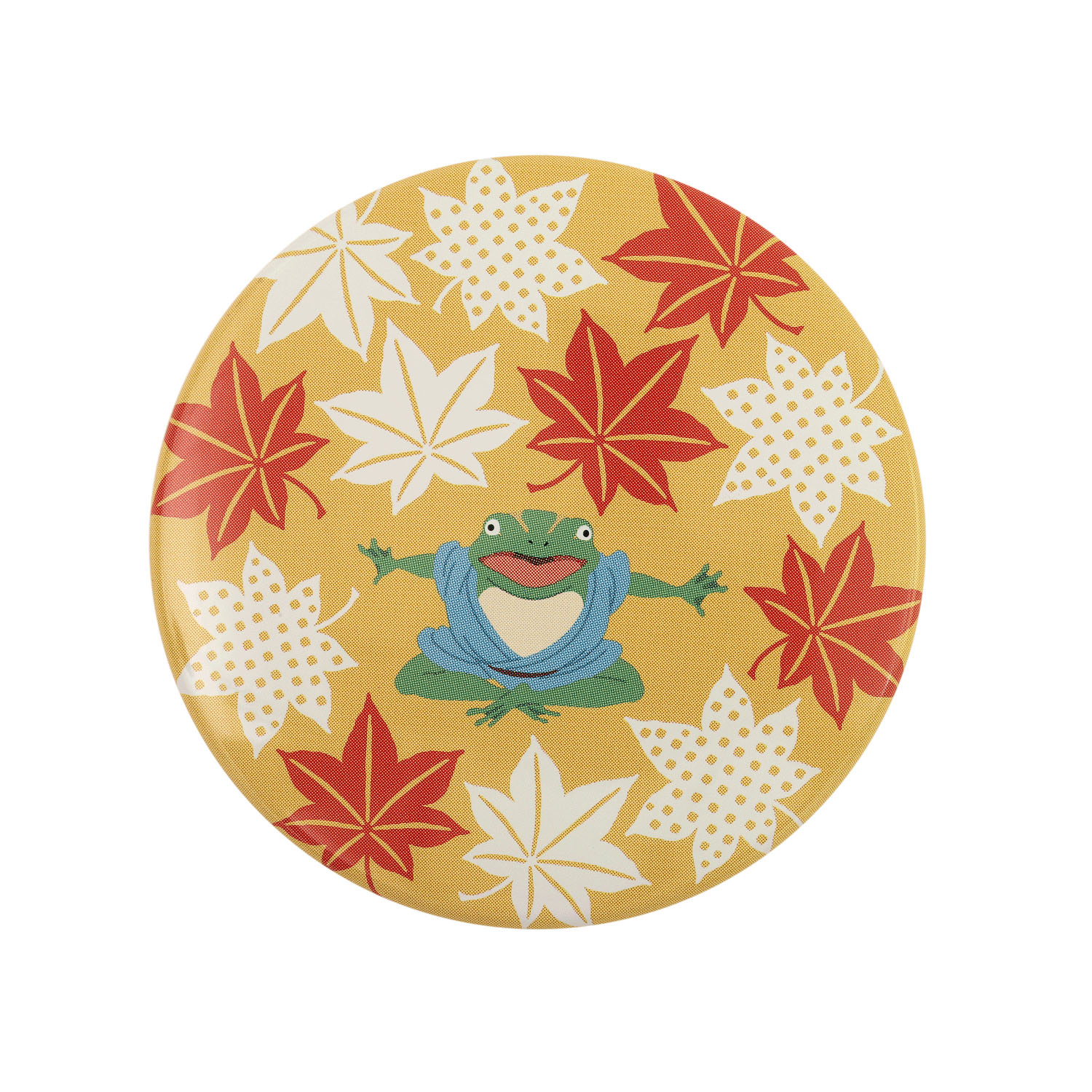 千と千尋の神隠し 八百万の神 招福缶バッジ 楓紋 - 画像3